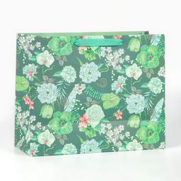 Пакет подарочный ламинированный с пластиковым окном, упаковка, Тебе, 32.5?26.5?13.5 см