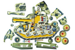 Пазл Боевой танк - Smiledecor фото 5