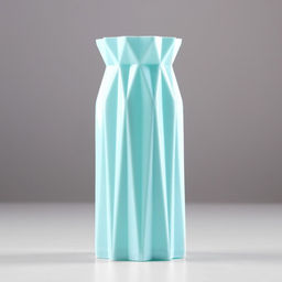 Ваза для цветов, пластик, 8.8×17.8 см, 750 мл, зелёная