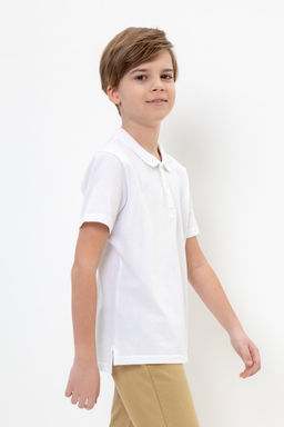 К 302108-1/белый джемпер-поло дет - Crockid фото 4