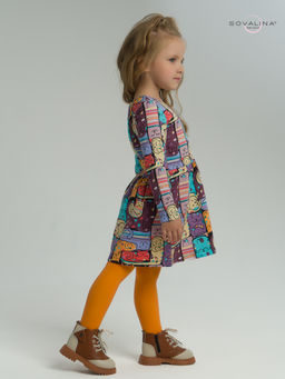 Платье Эля коты в горошек - Sovalina фото 40