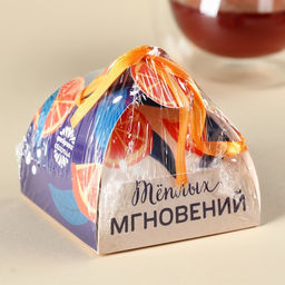 Чай чёрный Тёплых мгновений, вкус: апельсин, 20 г. - Фабрика счастья фото 5