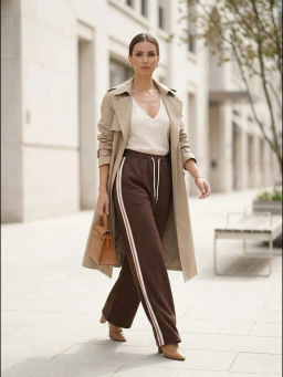 Брюки женские с лампасами трикотаж самого высокого качества - Knitka wear фото 44