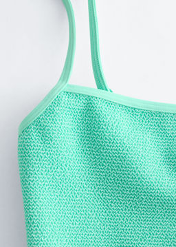 Top tankini de escote cuadrado - H&m фото 5