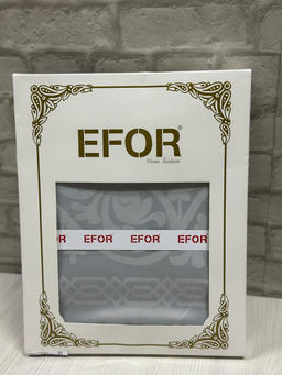 Скатерть EFOR SUDE 160*220 прямоугольная серый GRI