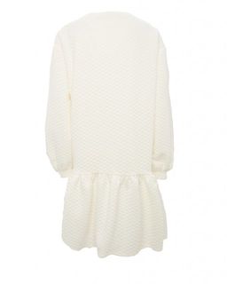 Стеганое белое платье - Incity фото 3