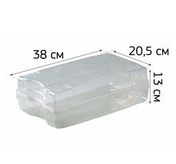 Коробка для хранения обуви 380*205*130 арт. М2869