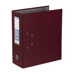 Expert Complete Регистратор PVC 125 мм 15 шт. Classic A4 арочный механ. лён бордовый 251544