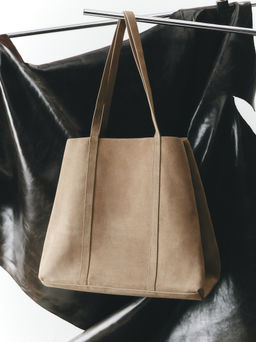 Женский шоппер TENDANCE Артикул 4352542, пыльно-бежевый фото 3