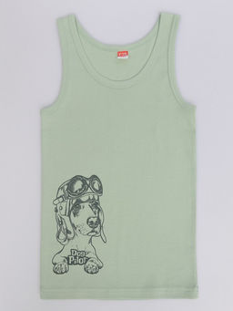 CWJB 20071-35 Майка для мальчика,хаки