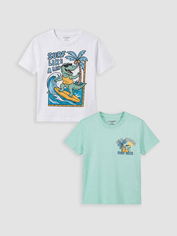 Bask?l? Erkek ?ocuk Ti??rt 2li