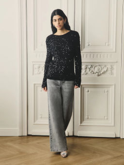 Джемпер с пайетками / Zarina