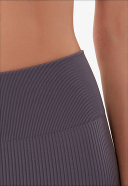 TEKSA Шорты женские высокая талия WHS 001 graphite - Conte elegant фото 61
