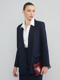 ?izgili Kad?n Blazer Ceket