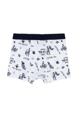 Низ белого нижнего белья для мальчика - U.s. polo assn фото 4