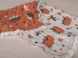 20с192-ШР/у. 30*67 Полотенце "Ежики" рис 717 цв 1