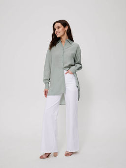 Рубашка 322.030056/зеленый - Seven senses фото 4