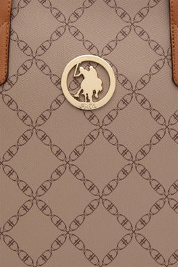 Женская коричневая сумка через плечо - U.s. polo assn фото 7