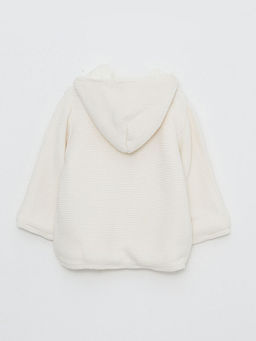 Kap??onlu Uzun Kollu Basic K?z Bebek Triko H?rka - Waikiki фото 2