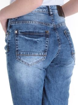 2210 BLUE Джинсы зауженные женские SASANTA