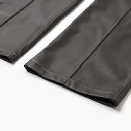 Брюки женские из экокожи MINAKU: Eco leather, цвет графит, размер 48