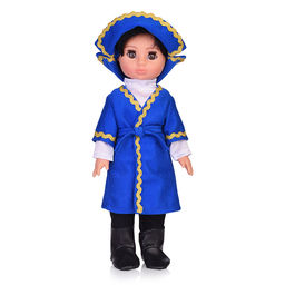 Кукла Алан в национальном костюме.