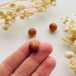 Бусины для украшений из Солнечного камня (3 шт)