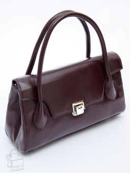 Сумка женская кожаная 0030VG wine purple Vitelli Grassi