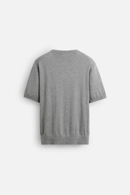 LIMITED EDITION COTTON BLEND KNIT T-SHIRT - Zara фото 10