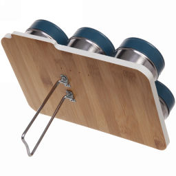 Набор емкостей для специй "Olala" 6шт на подставке 23*16см