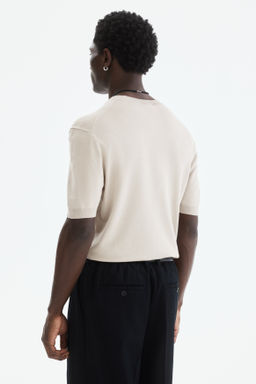 Camiseta de punto Slim Fit - H&m фото 7