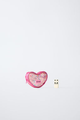 HEART VINYL WALLET - Zara фото 6
