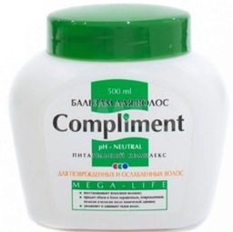 "Compliment" Бальзам "Mega-Life" питательн. д/поврежд.волос (500мл).12 / 850069_6221 /