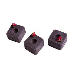 Форма силиконовая S-CHIEF для пирожных SPC-0312 30 x 17.5 x 2.5 см кубики - 15 ячеек фото 3