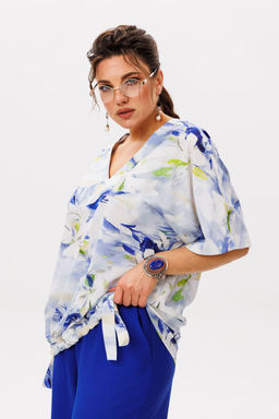 Блуза ANELLI 1606.1 сон водяных лилий