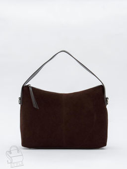 Сумка женская кожаная 1078M coffee Polina&Eiterou