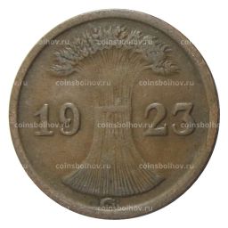 2 рентенпфеннига 1923 года G Германия