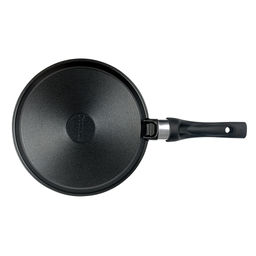 Сковорода блинная с тефлоновым покрытием д24см Классик, h2см, s0,3см, ручка из термостойкого пластика (Россия) - Домашняя мода фото 3