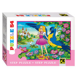 Цена за 20 шт. Пазл «Любимые герои сказок», 54 элемента, МИКС