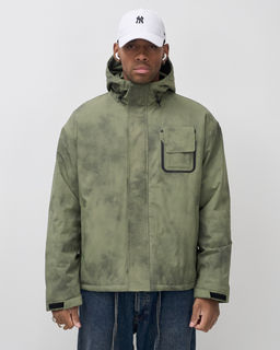 Куртка спортивная мужская весна осень цвета хаки 25473Kh - Mtforce фото 6