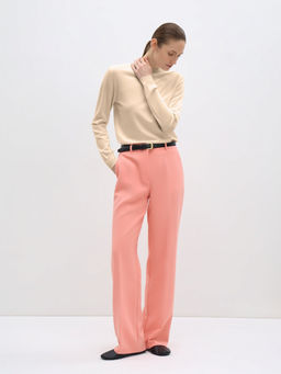 Conso/KTL 240711 - beige Водолазка женская  фото 4