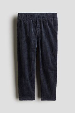 Pantalon en pana de algodon