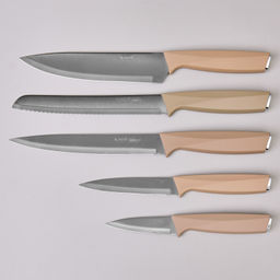 НАБОР НОЖЕЙ AGNESS НА ПЛАСТИКОВОЙ ПОДСТАВКЕ, 6 ПРЕДМЕТОВ  фото 6