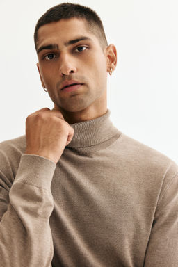 Jersey de cuello alto Regular Fit - H&m фото 8