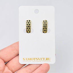 Швензы для сережек с Фианитами