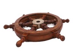 Панно Штурвал 18 (дерево) № МтП/18 - Ганг фото 2