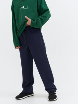 Брюки прямые для мальчика Синие 7+ - Bungly фото 5