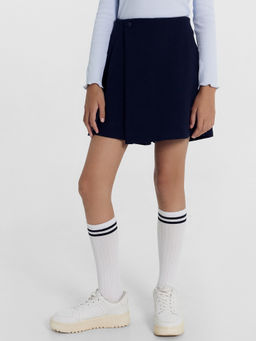 Шорты для девочек в синем цвете - Mark formelle фото 2