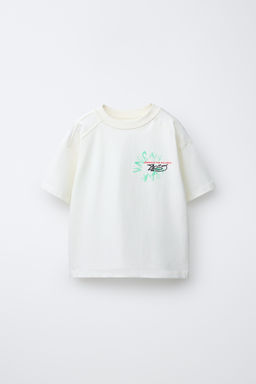 CAMISETA ESTAMPADA / Blanco