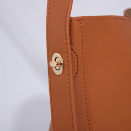 Сумка-мешок на магните, цвет коричневый - Simaland фото 4